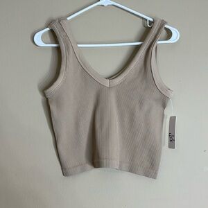 NWT Faded rose corduroy tank size XL